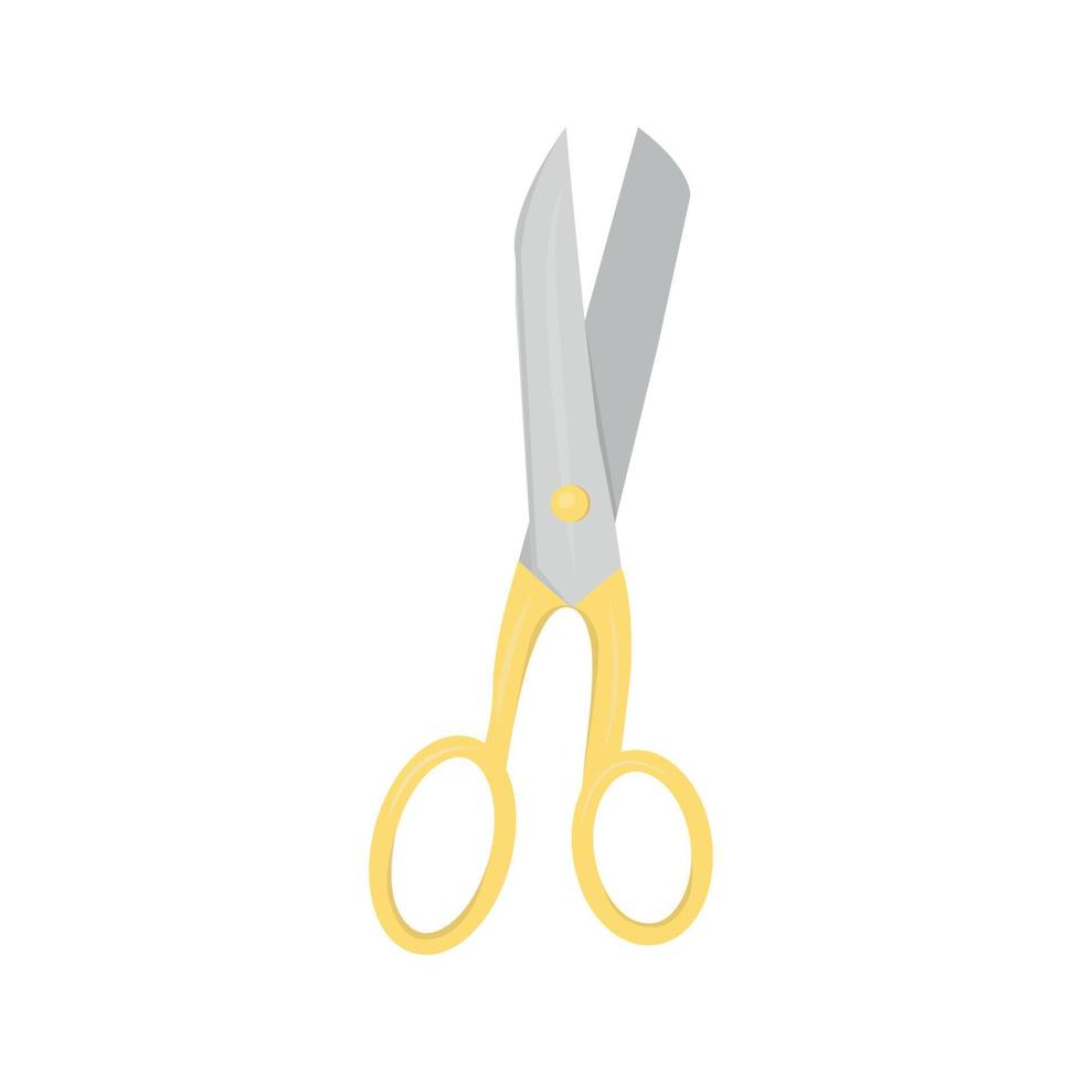 vector illustration of tailor's scissors