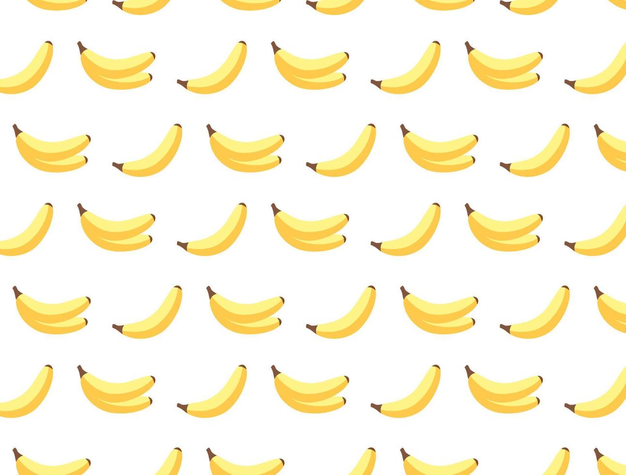 Illustration on theme big colored seamless banana, bright fruit pattern for seal. Fruit pattern consisting of beautiful seamless repeat banana. Simple colorful pattern fruit from seamless banana. vector