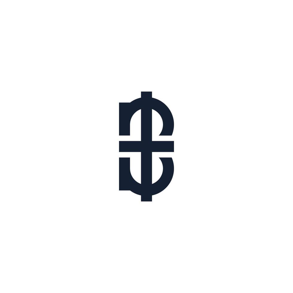 abstract initial letter BT logo in blue color isolated in white background applied for NFT project logo also suitable for the brands or companies that have initial name BT or TB vector
