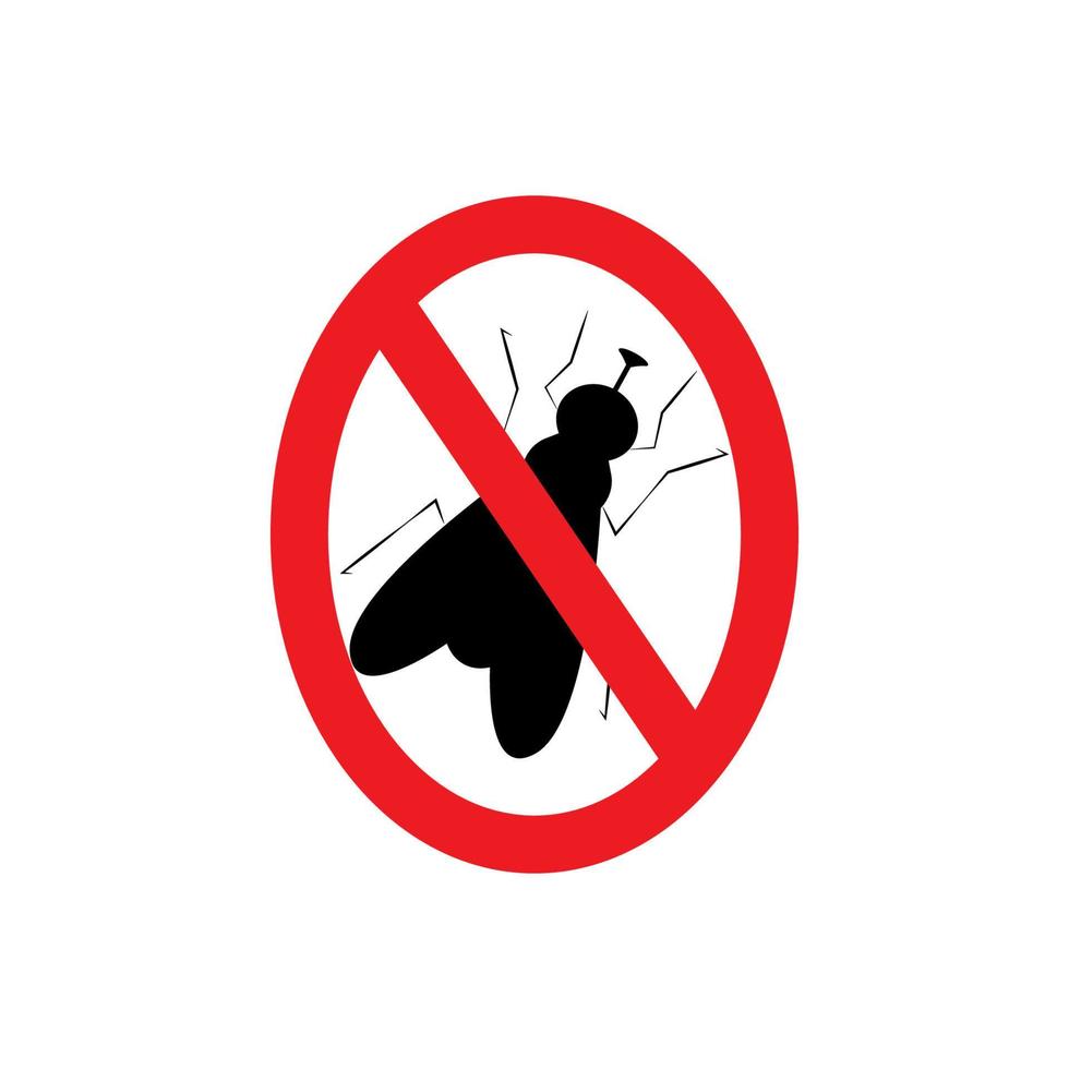 diseño de ilustración de icono de vector repelente de insectos