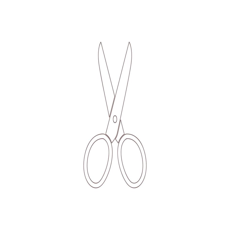 scissors icon vector illustration