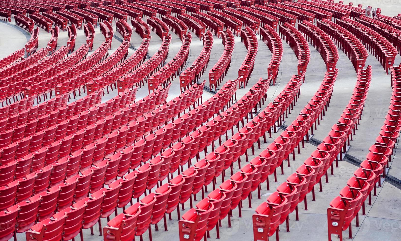 Row of chairs photo