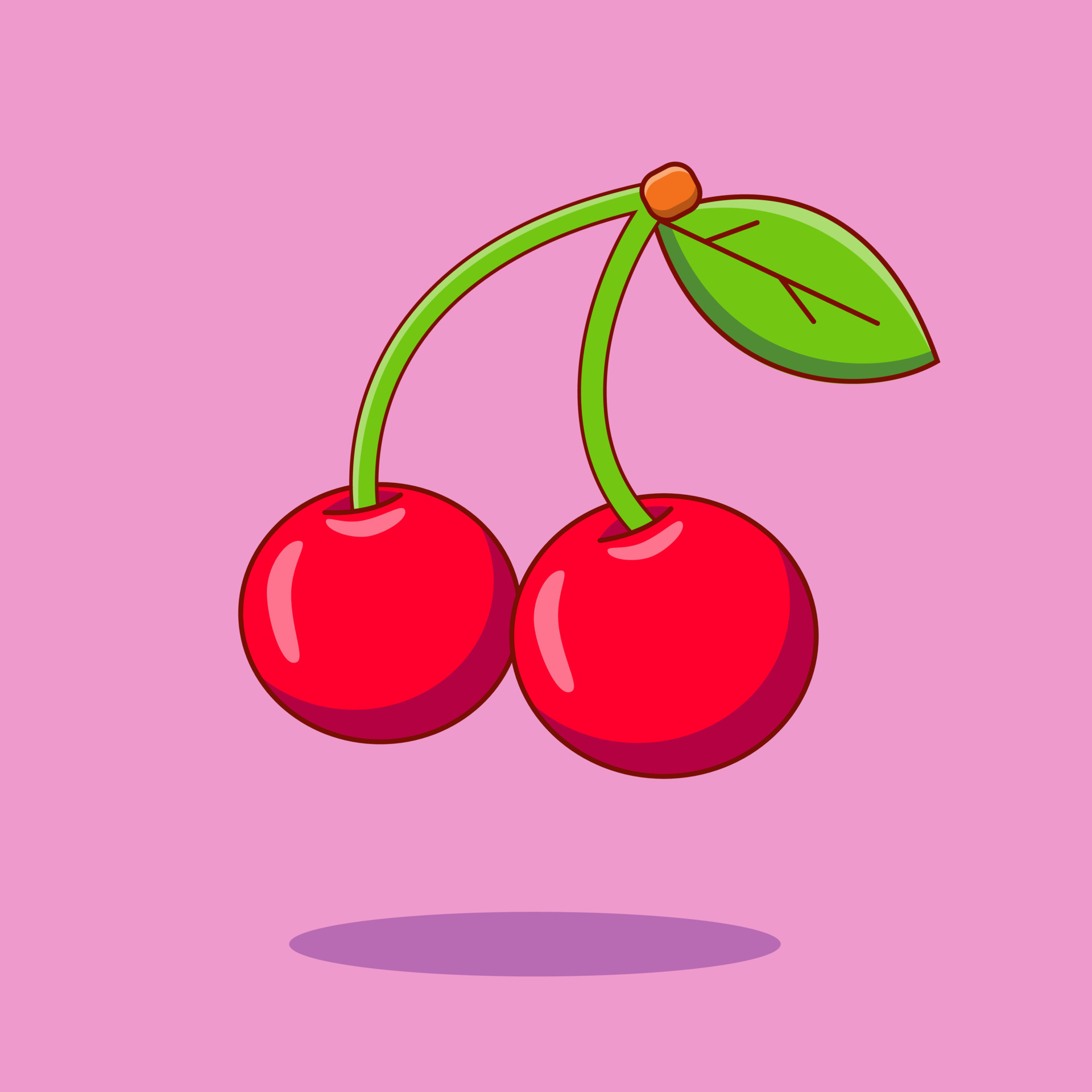 Cute cartoon cherry. Vector illustration of fruit. Healthy food 8425512 Vector Art at Vecteezy Cute cartoon cherry. Vector illustration of fruit. Healthy food 8425512 Vector Art at Vecteezy