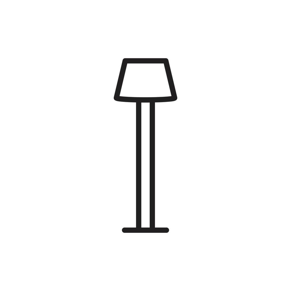 lamp for website graphic resource, presentation, symbol vector