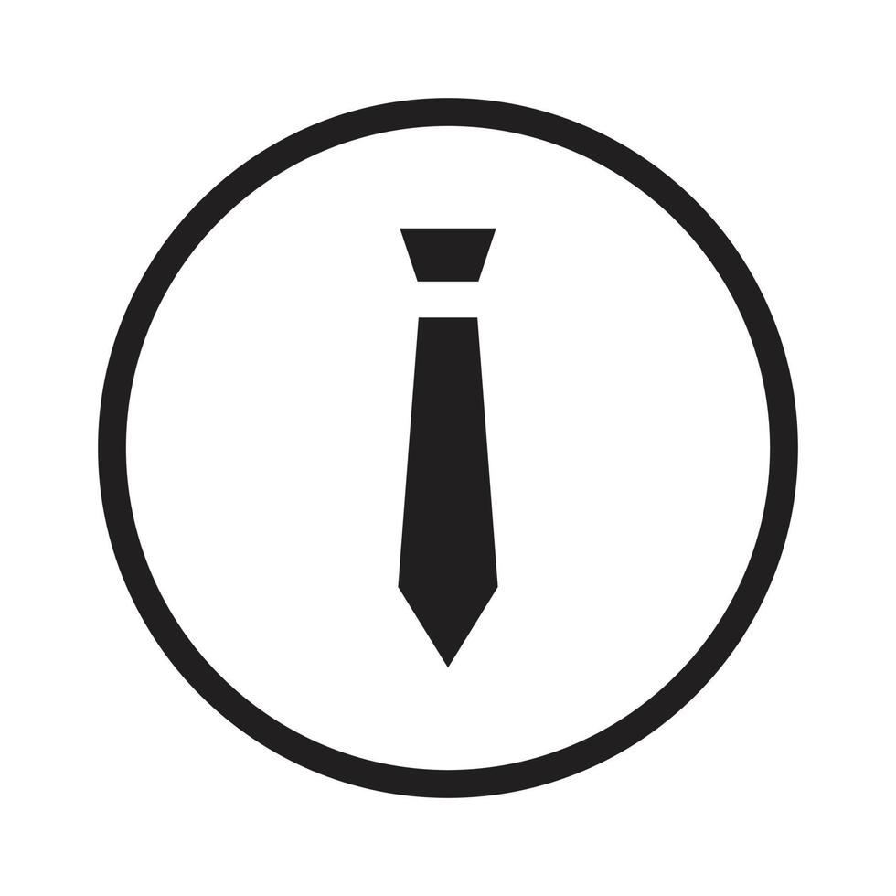 tie vector icon for website symbol presentation