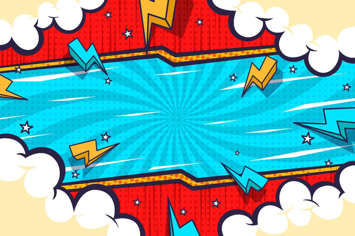 Pop Art Background vector