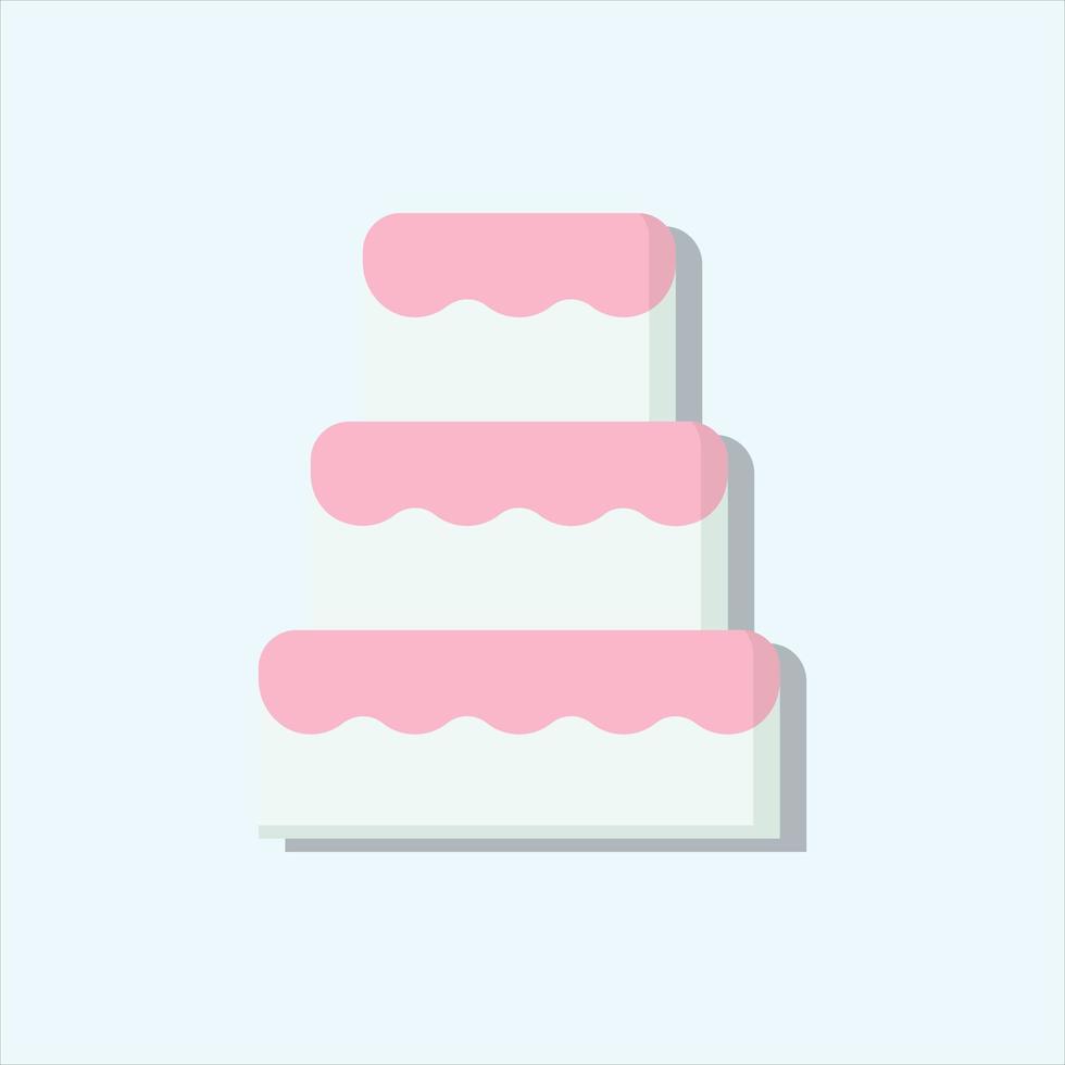 wedding cake vector for website symbol icon presentation