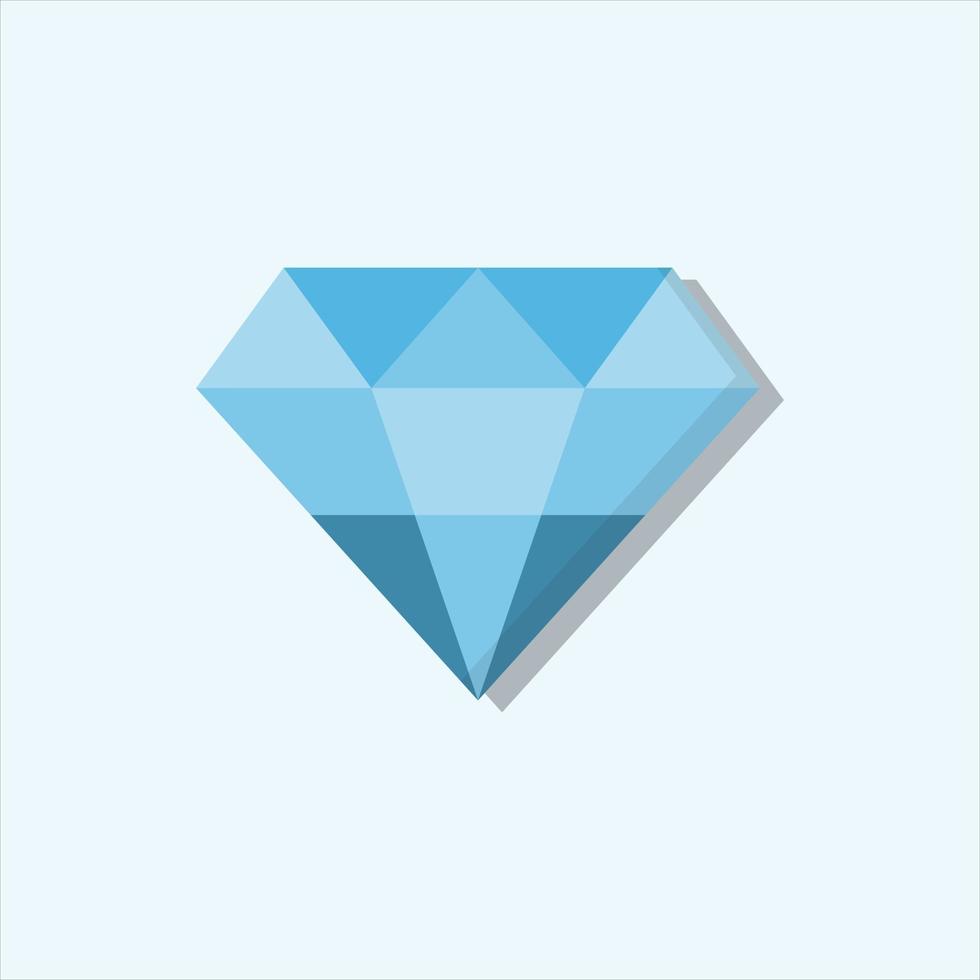 vector de diamante para presentación de icono de símbolo de sitio web