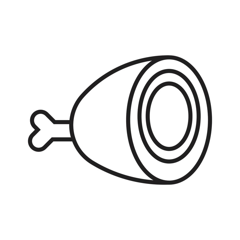 meat vector for website symbol icon presentation