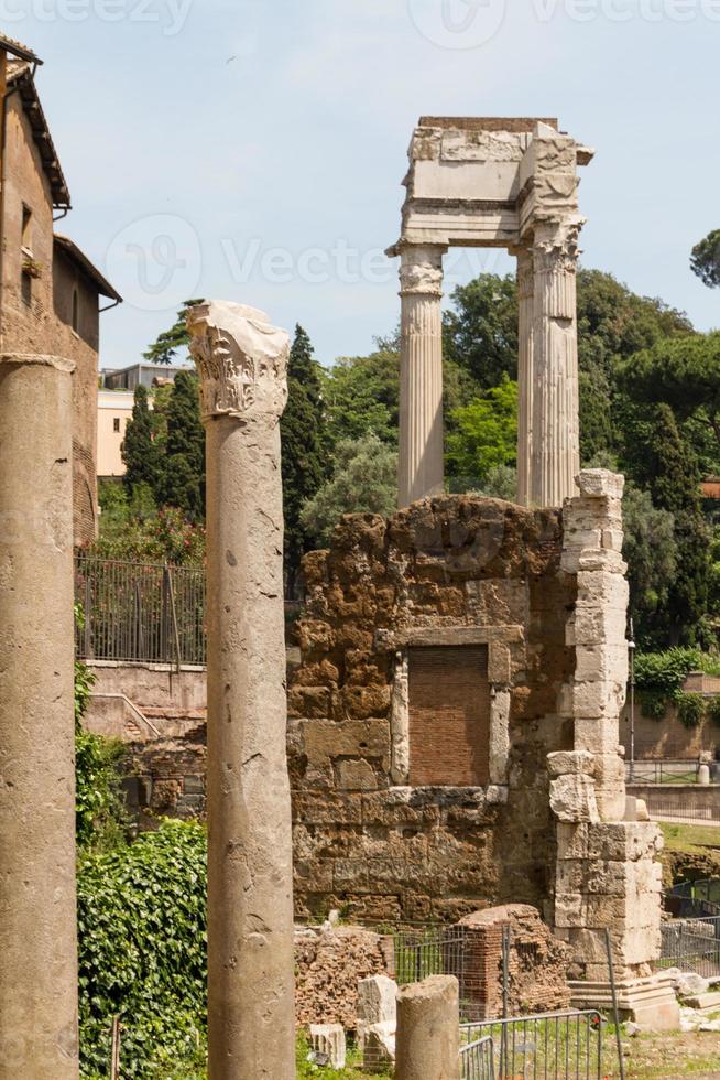 Ruins by Teatro di Marcello, Rome - Italy photo