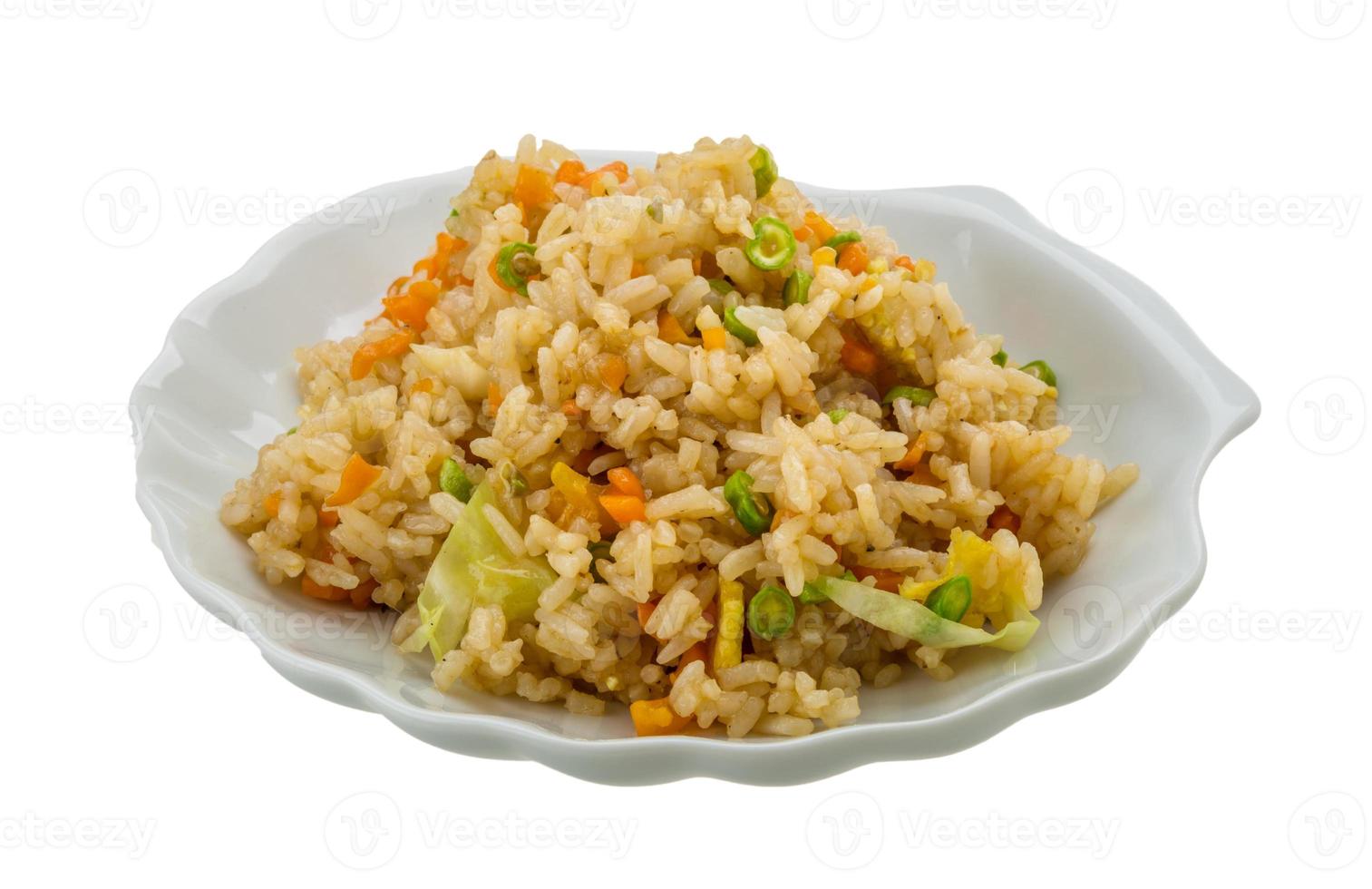 Vegetarian fried rice photo