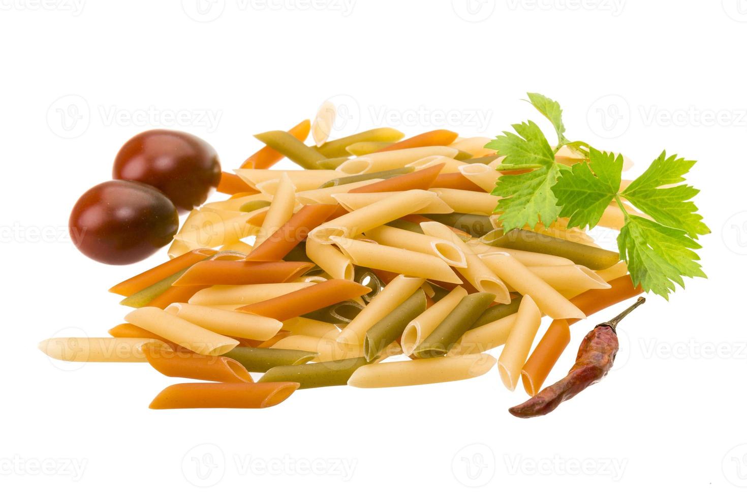 Macaroni - various color photo