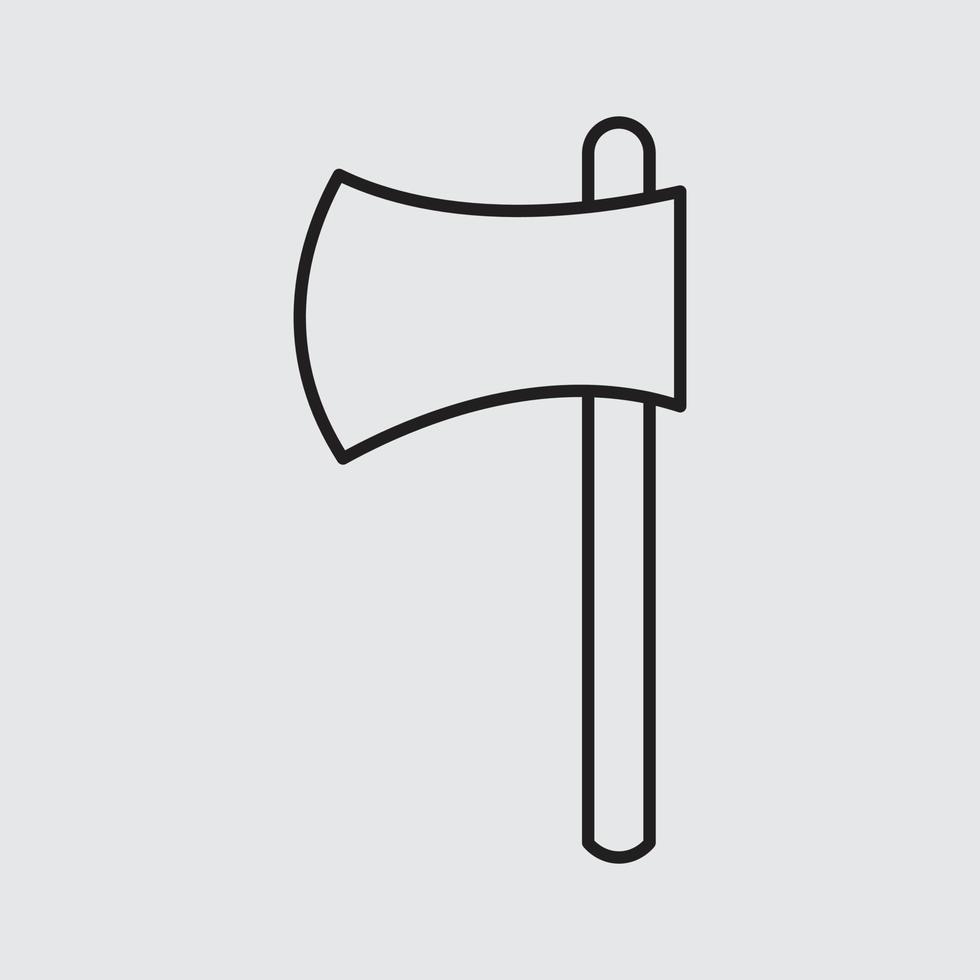 Axe vector for website symbol icon presentation