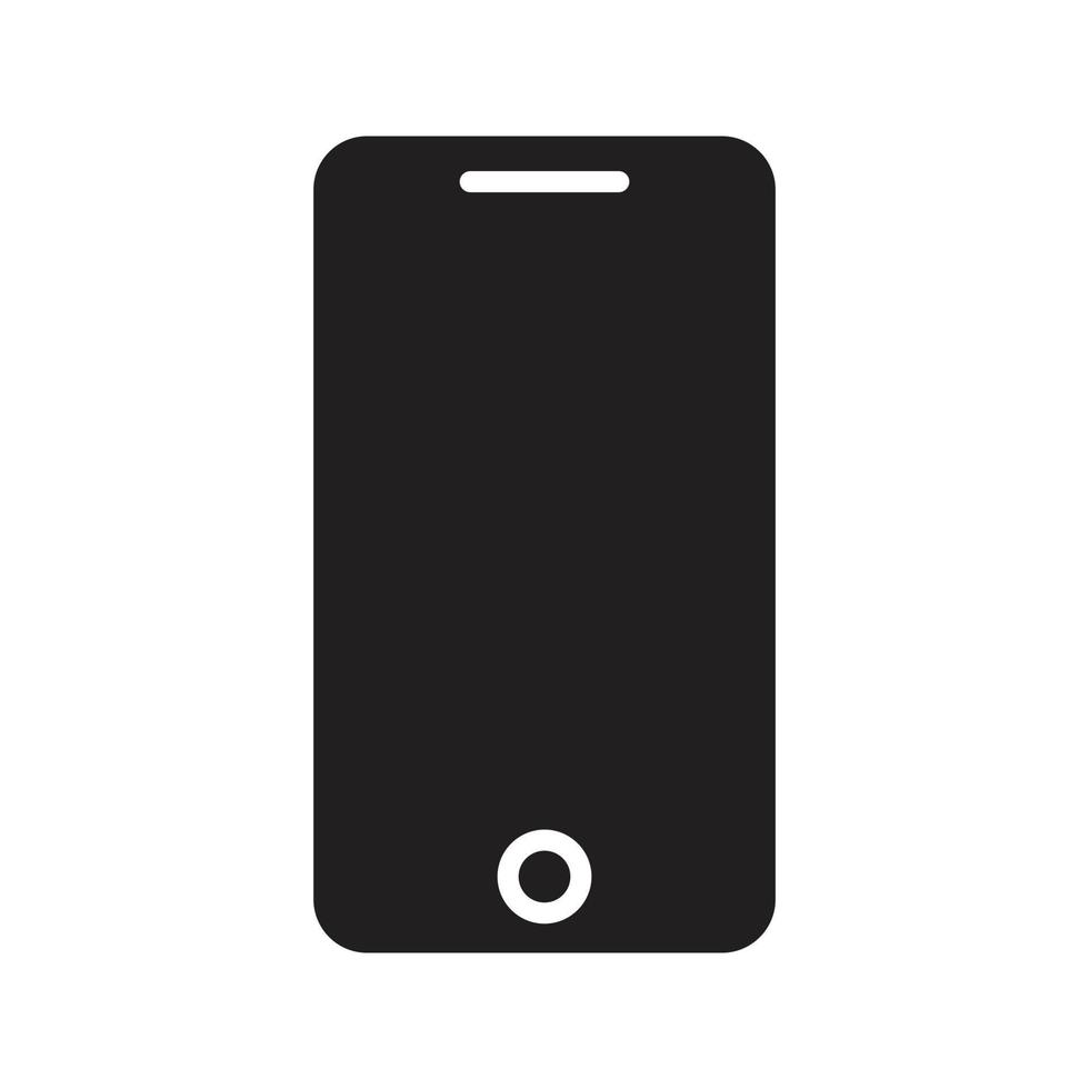 handphone icon vector for website symbol presentation