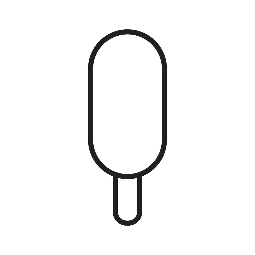 vector de helado para presentación de icono de símbolo de sitio web