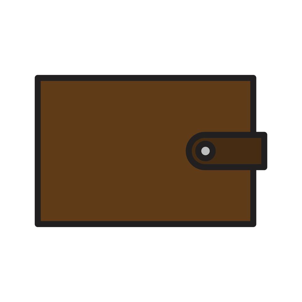 wallet vector icon for website symbol presentation