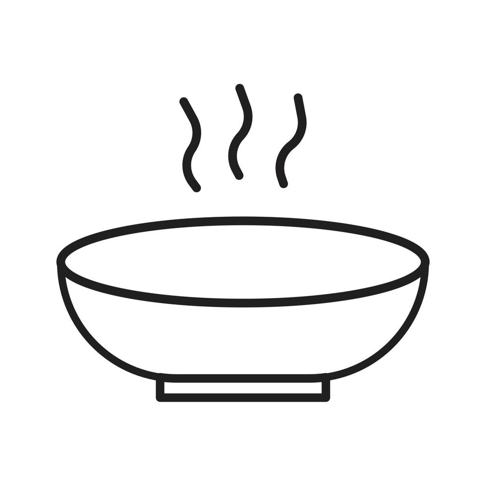 bowl vector for website symbol icon presentation