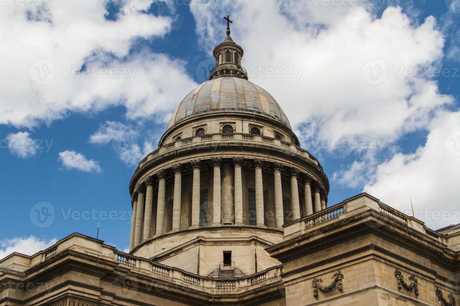 The Pantheon building in Paris photo