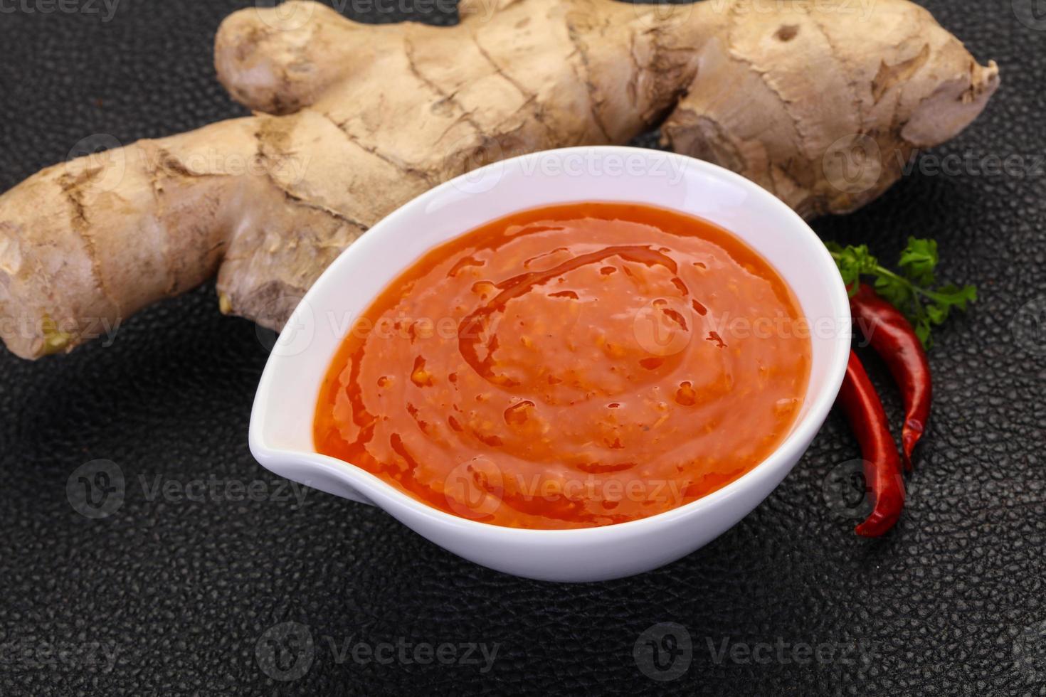 Ginger chili sauce photo