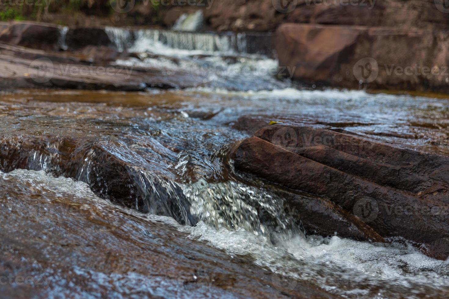 Waterfall in Cambodia photo