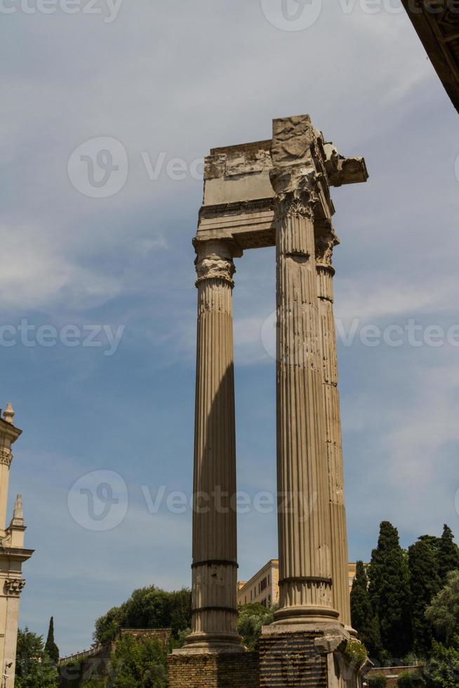 Ruins by Teatro di Marcello, Rome - Italy photo