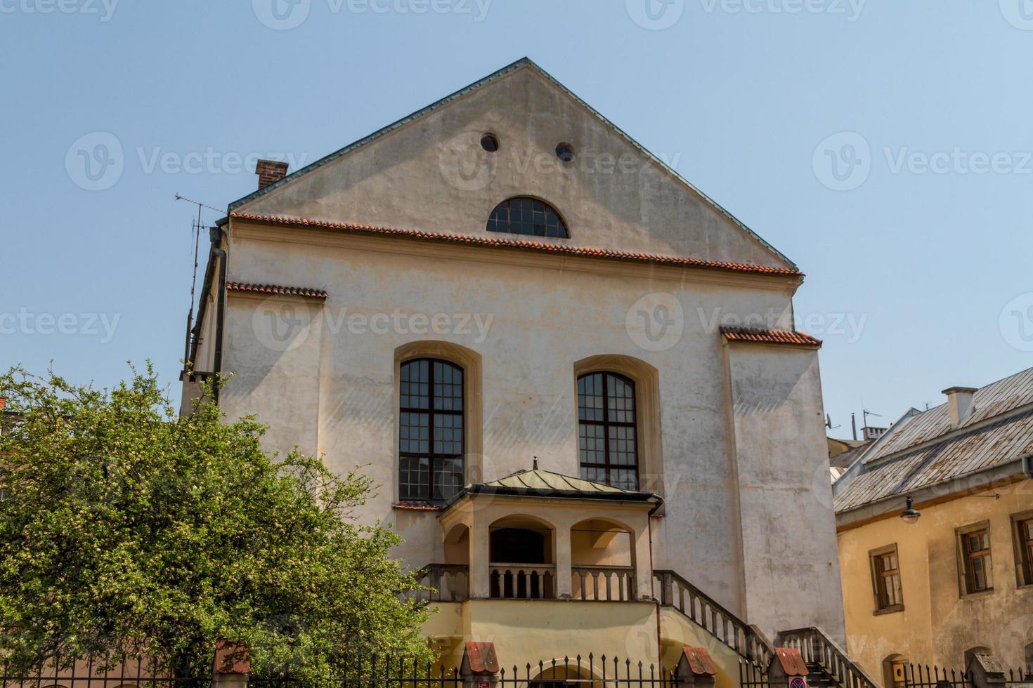 Old Synagogue Izaaka in Kazimierz district of Krakow, Poland photo