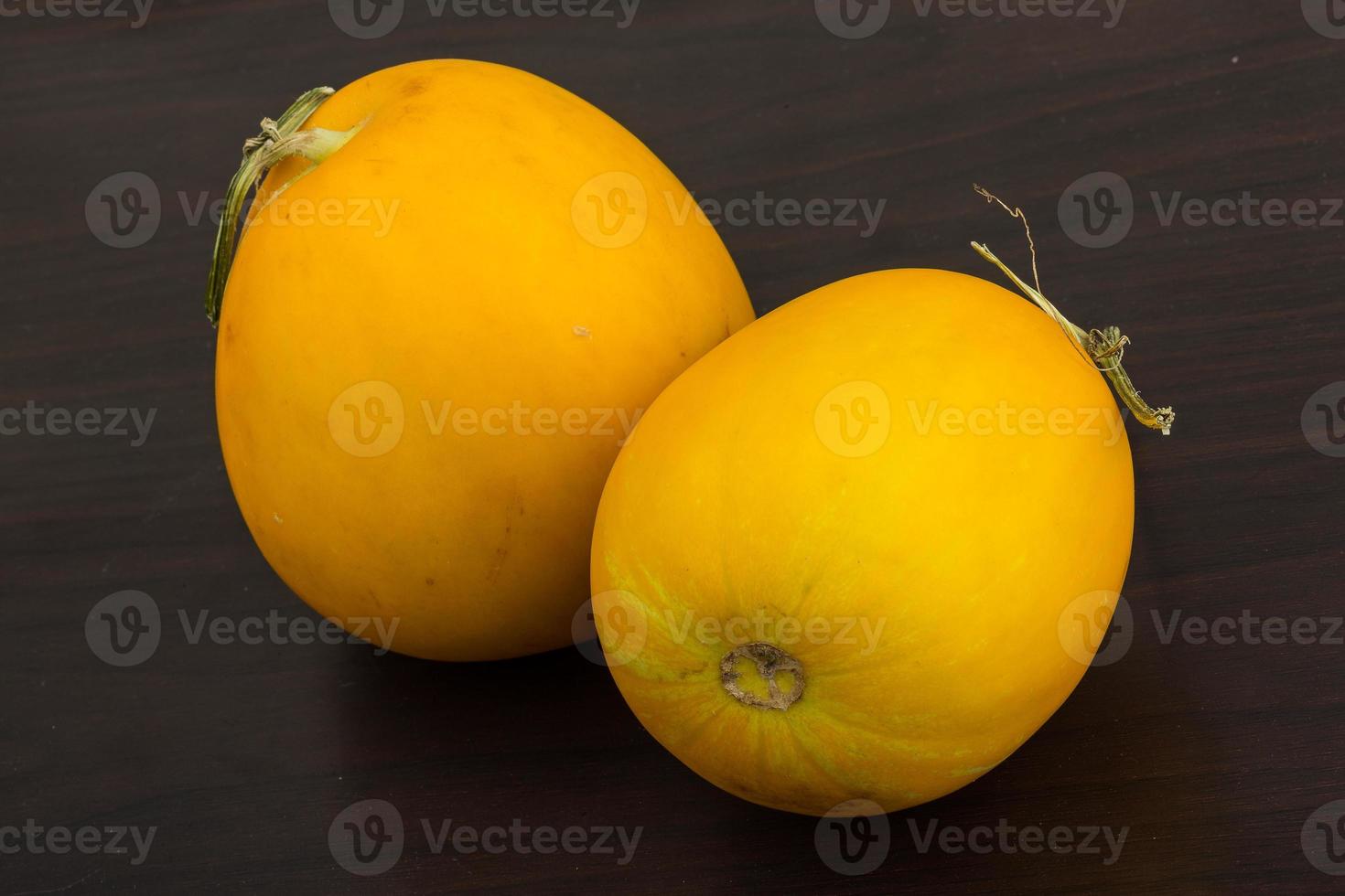 Small yellow melon photo