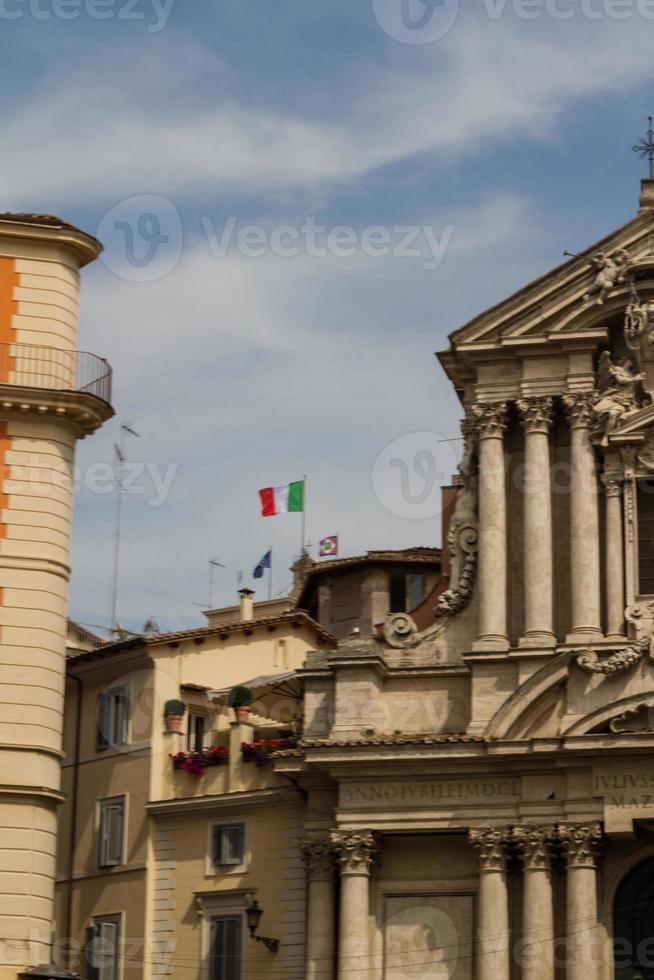 Great church in center of Rome, Italy. photo