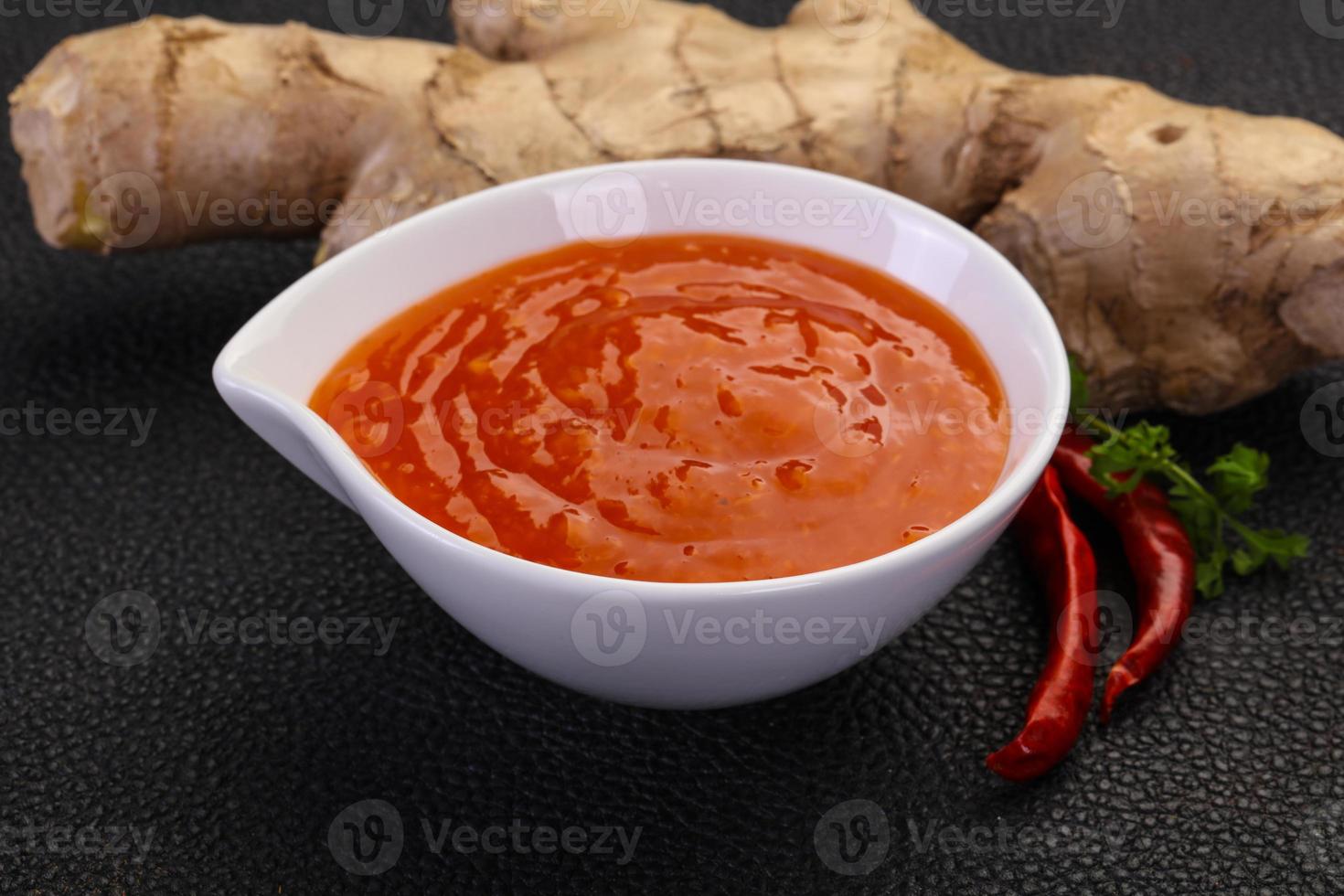 Ginger chili sauce photo