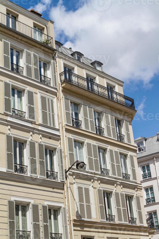 beautiful Parisian streets view paris,france Europe photo
