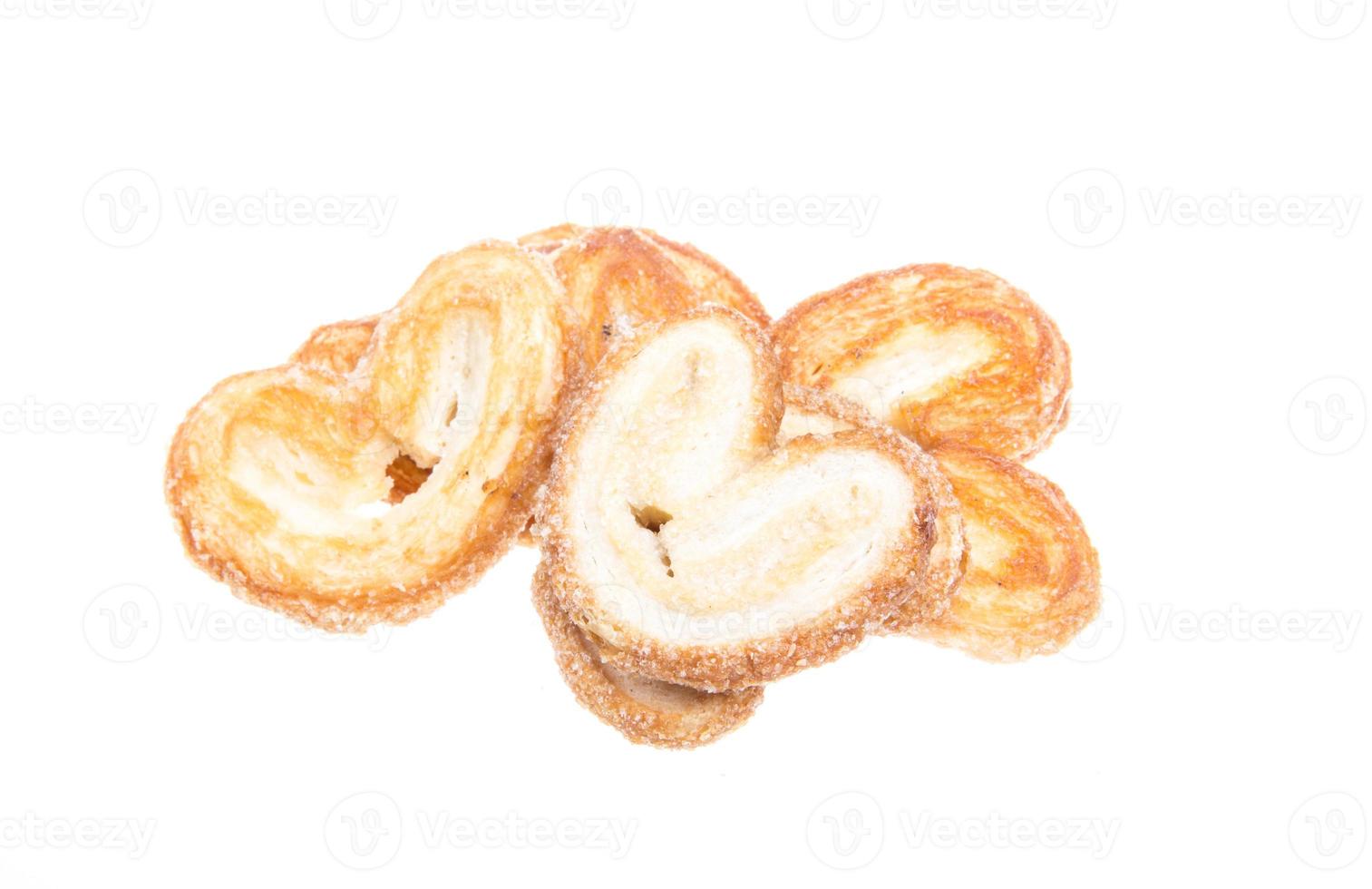 sweet cookies isolated on a white background photo