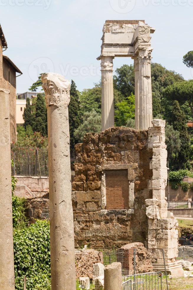 Ruins by Teatro di Marcello, Rome - Italy photo