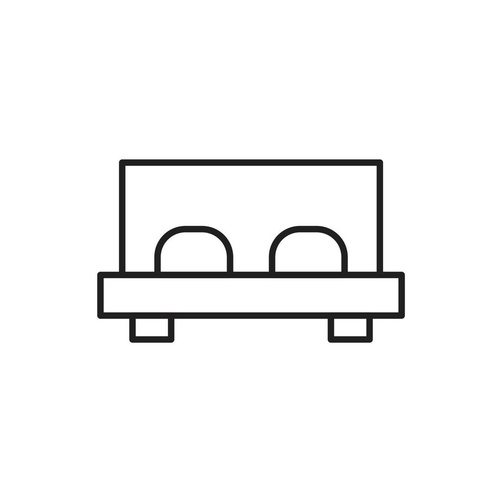 bedroom vector for website symbol icon presentation