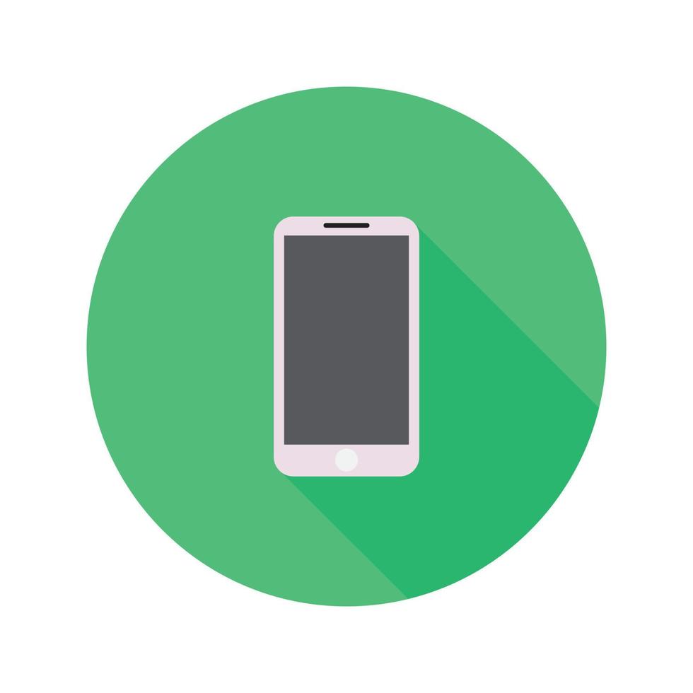 handphone icon vector for website symbol presentation