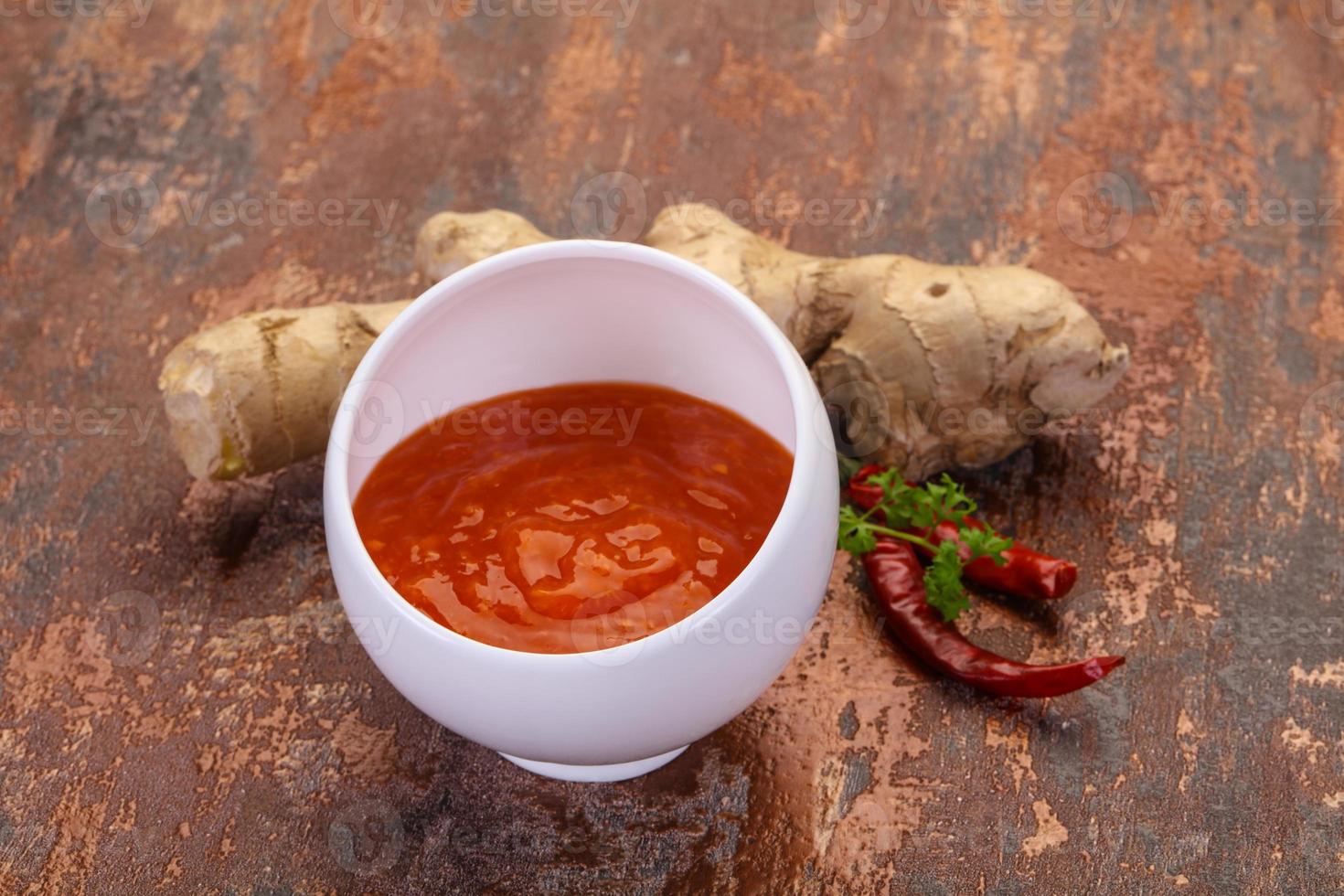 Ginger chili sauce photo