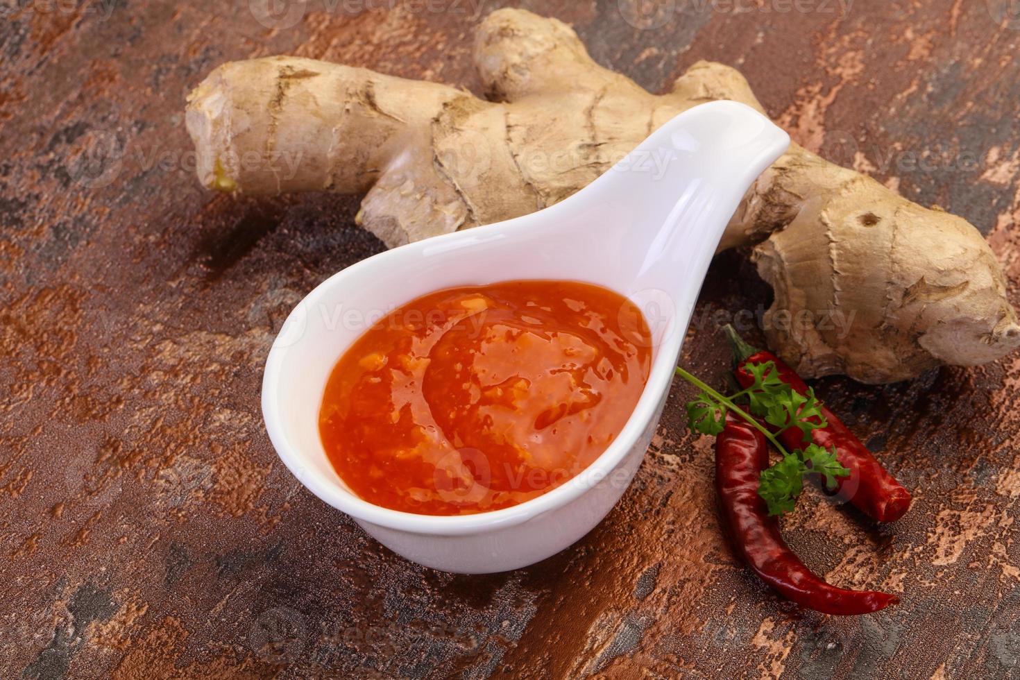 Ginger chili sauce photo