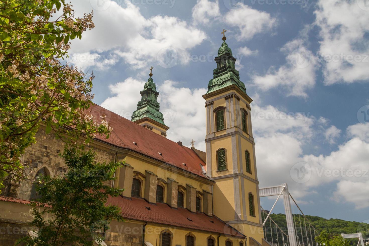 view of landmarks in Budapest photo