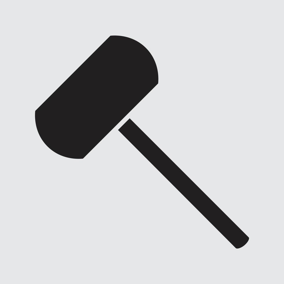 vector de martillo para presentación de icono de símbolo de sitio web