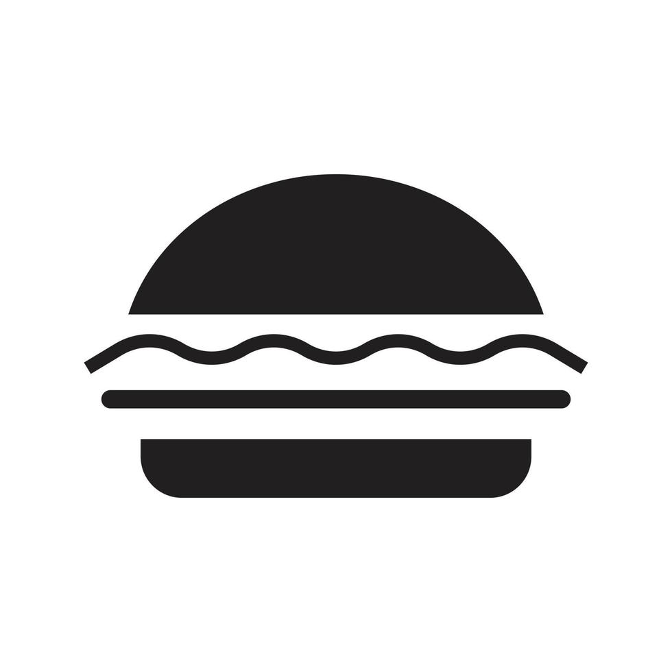 vector de hamburguesa para presentación de icono de símbolo de sitio web