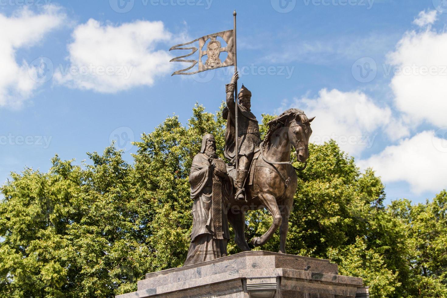 Monument of russian prince Vladimir the Saint in Vladimir city, Russia photo