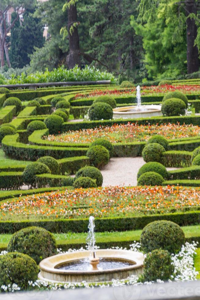 jardines del vaticano, roma foto