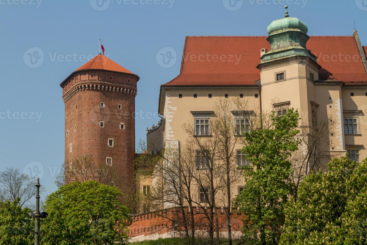 Royal castle in Wawel, Krakow photo