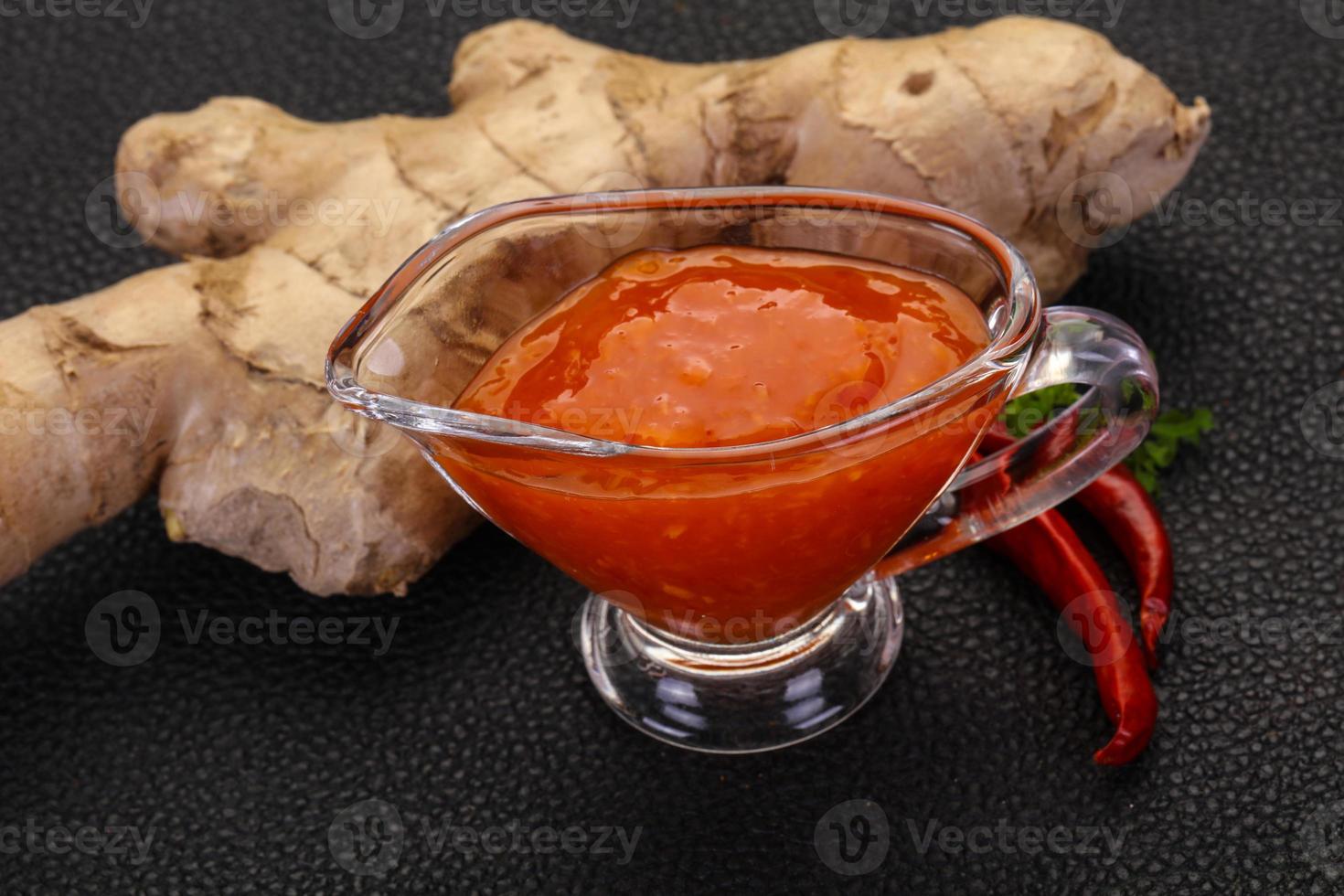 Ginger chili sauce photo