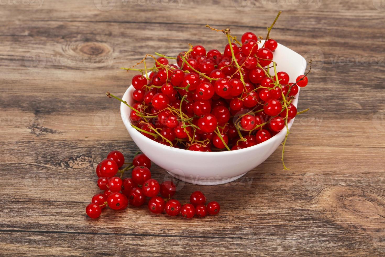 Sweet tasty fresh Red currant photo