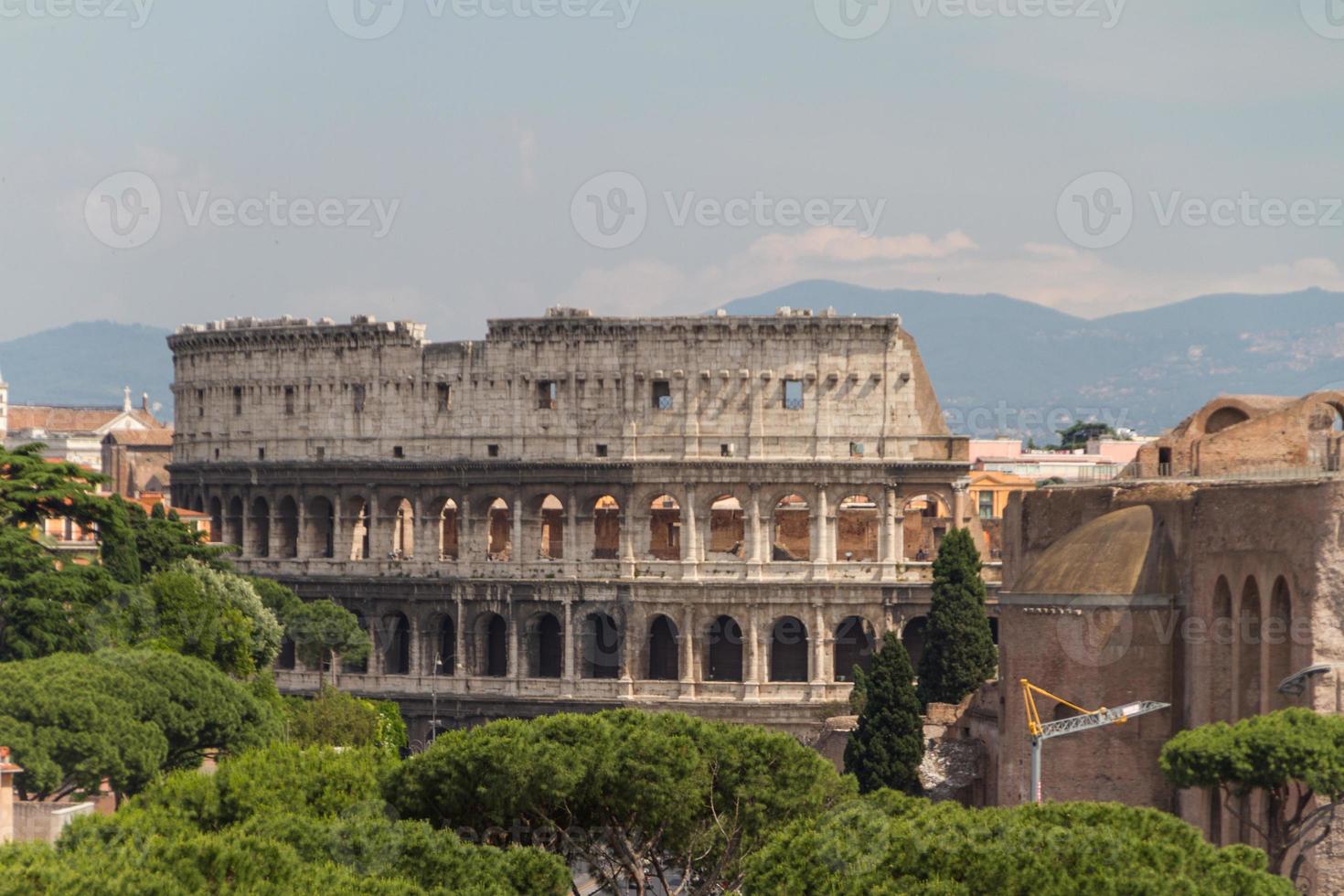 Colosseum of Rome, Italy photo