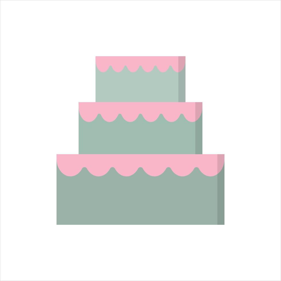 vector de pastel para presentación de icono de símbolo de sitio web