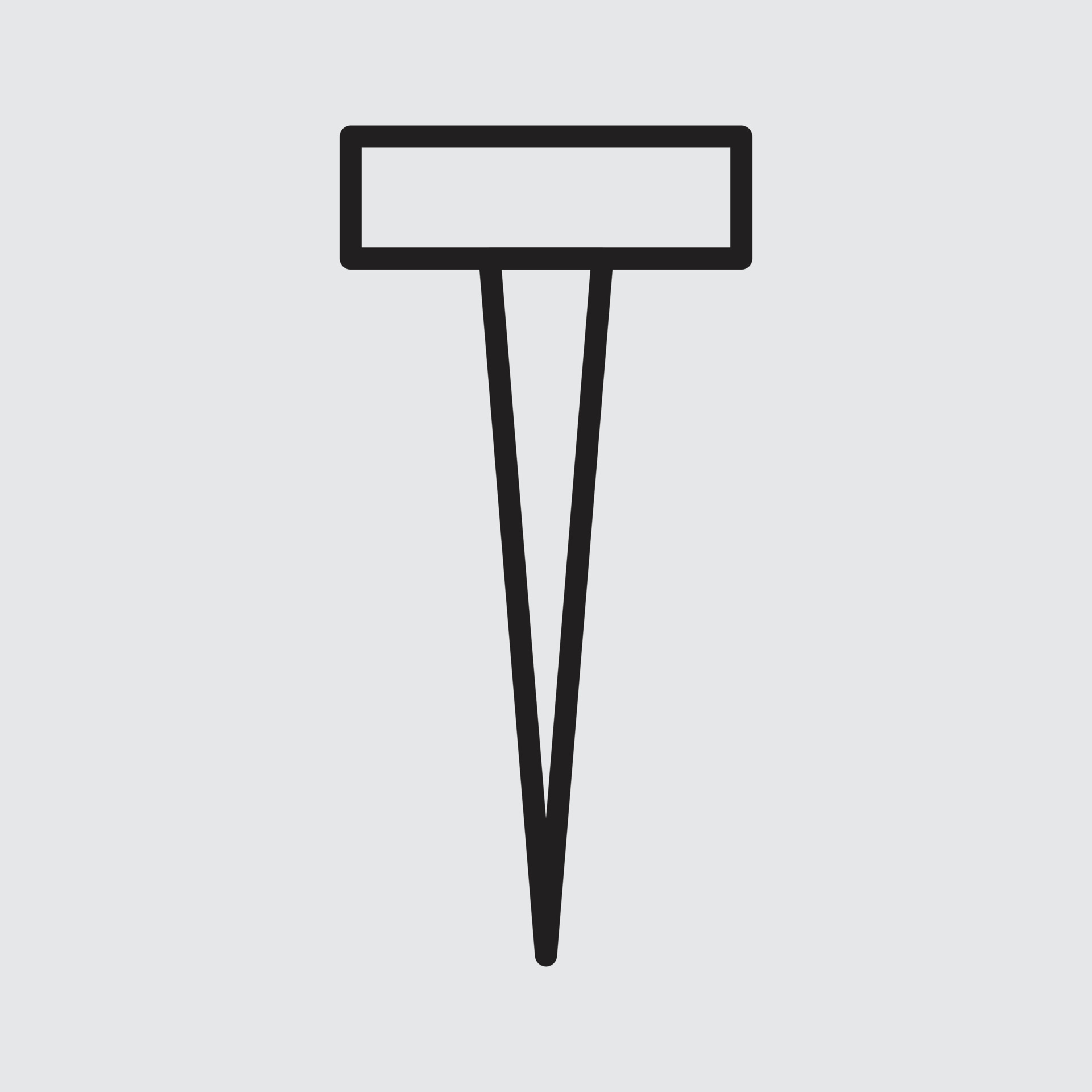 nail spikes vector for website symbol icon presentation 8437400 Vector