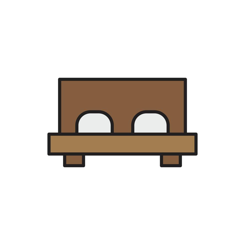 bedroom vector for website symbol icon presentation