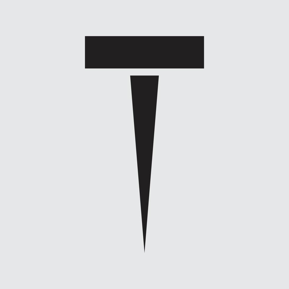 nail spikes vector for website symbol icon presentation