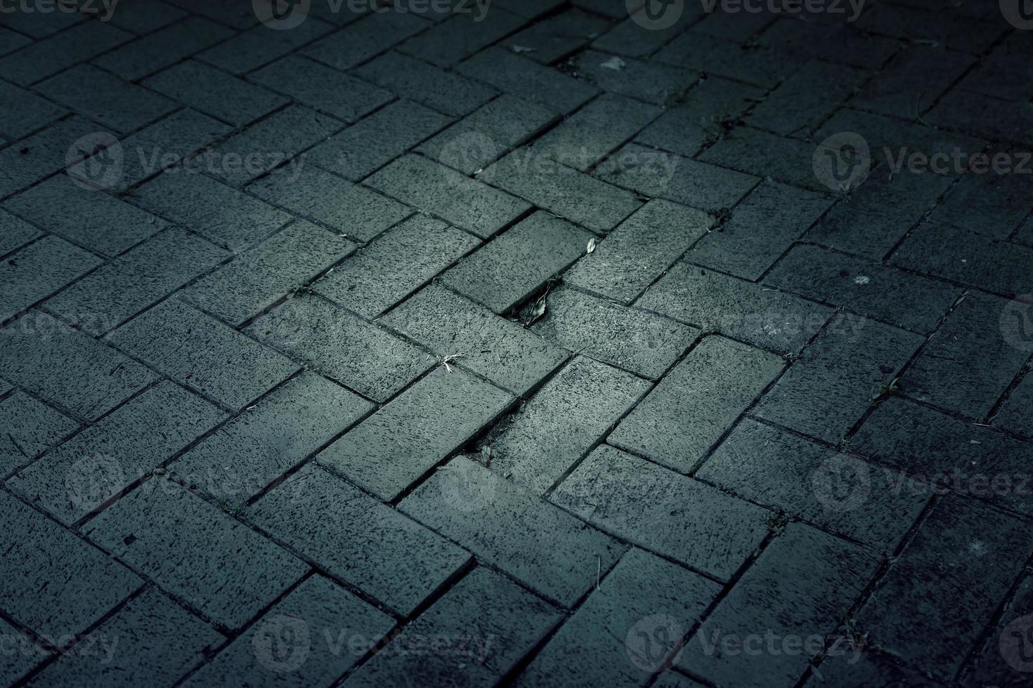 Street tiled floor photo
